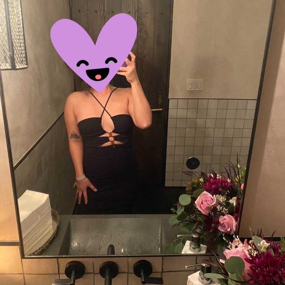 Zara Cut out dress.